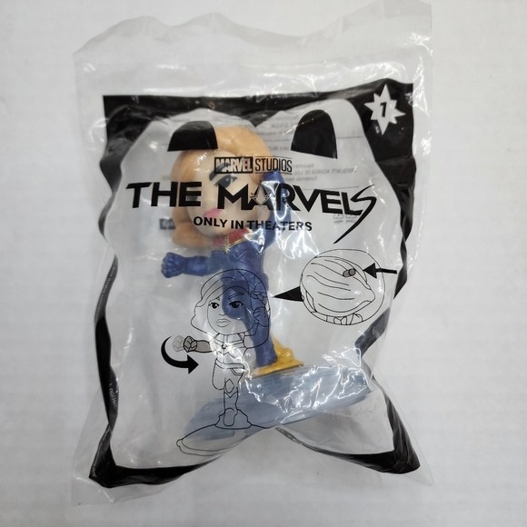 McDonald's Other - 2023 McDonald's Toy #1 Marvels Captain Marvel